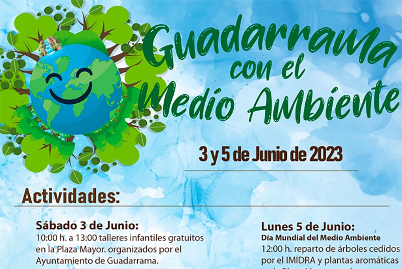 Guadarrama | El sábado, Día del Medio Ambiente con talleres para los más pequeños en la Plaza Mayor