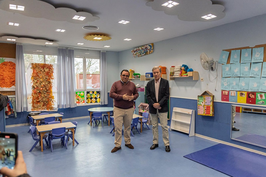 Boadilla del Monte | El Ayuntamiento instala en la Escuela Infantil Romanillos sistemas avanzados de iluminación y acústica