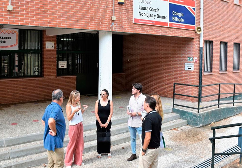 Villaviciosa de Odón | El Ayuntamiento inicia el proyecto de rehabilitación del colegio Laura García Noblejas y Brunet