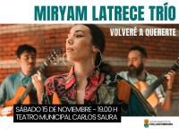 Collado Mediano | Miryam Latrece Trío en el Teatro Municipal Carlos Saura