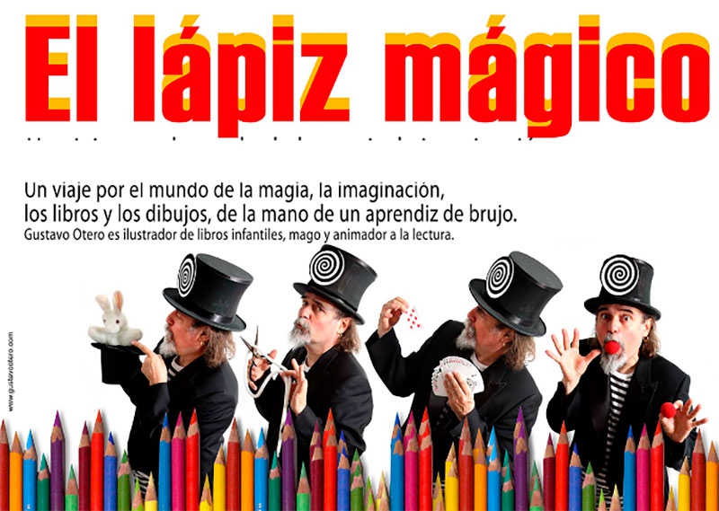 Guadarrama | La Biblioteca Municipal Arcipreste de Hita conmemora el Día del Libro con el espectáculo “El lápiz mágico”