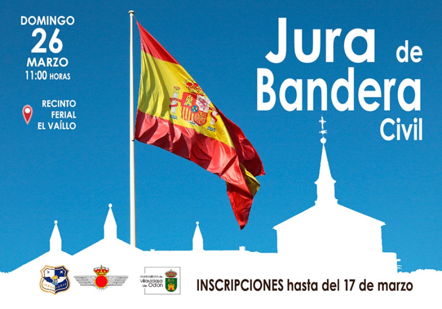 Villaviciosa de Odón | Villaviciosa de Odón celebrará el 26 de marzo un acto de Jura de Bandera para la población civil