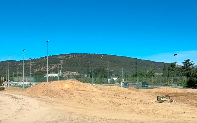 Moralzarzal | Arrancan las obras de la nueva Pista de Atletismo de Moralzarzal