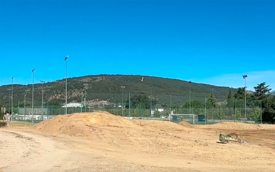 Moralzarzal | Arrancan las obras de la nueva Pista de Atletismo de Moralzarzal