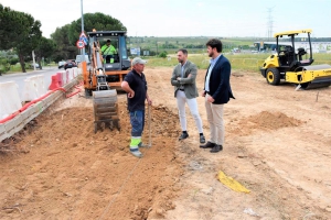 Villaviciosa de Odón | Iniciadas las obras de construcción de una dársena de autobuses en la calle Ebro