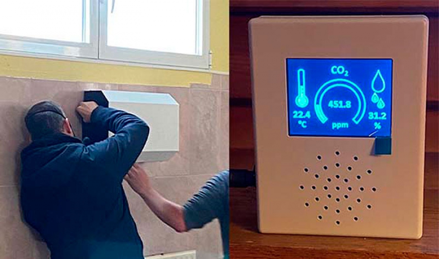 Alpedrete | Medidores de CO2 y filtros purificadores para los centros educativos