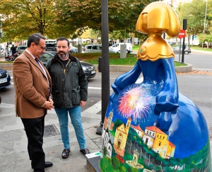 Villaviciosa de Odón | Una Menina dedicada a Villaviciosa de Odón participa en la exposición al aire libre en Madrid