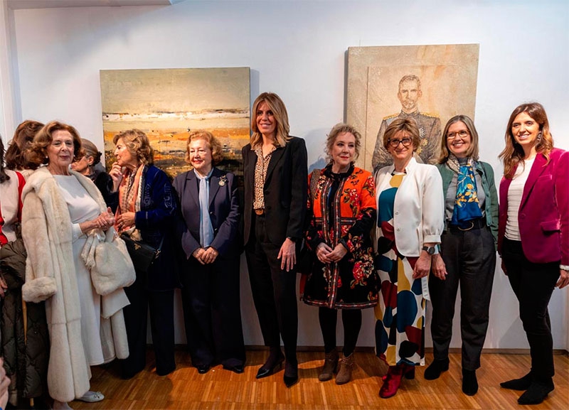 Pozuelo de Alarcón | Medio centenar de mujeres artistas locales exponen sus obras en el Centro Cultural Padre Vallet