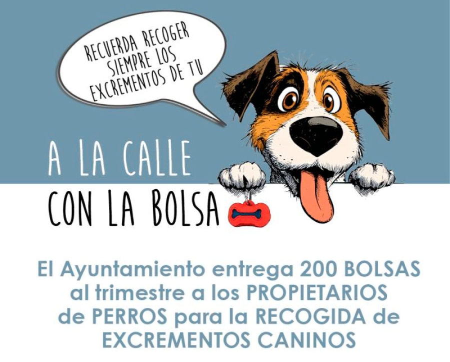 Villaviciosa de Odón | El Ayuntamiento entregará anualmente 800 bolsas para la recogida de los excrementos caninos en la vía pública