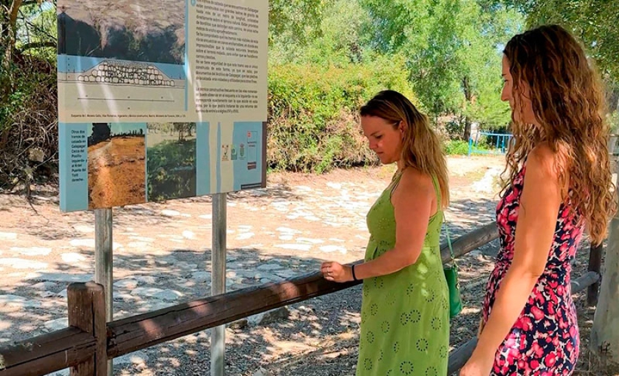 Galapagar | Avanzan los trabajos de recuperación medioambiental de la calzada romana de Galapagar