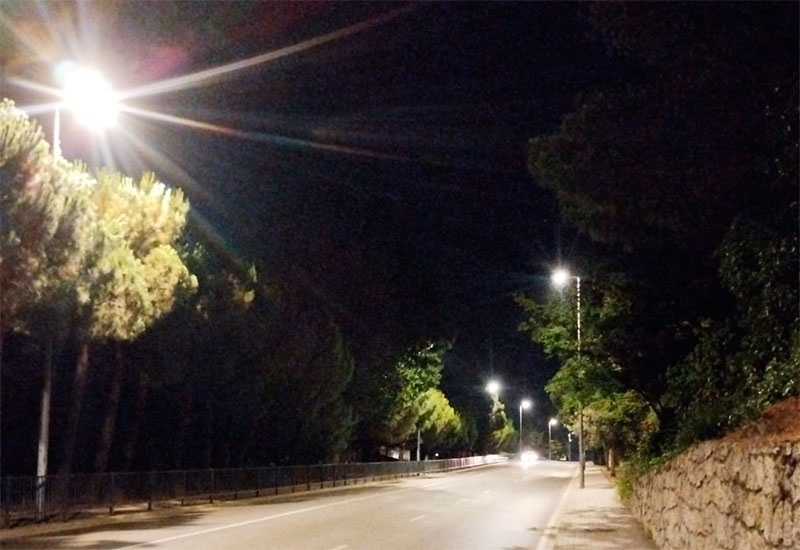 Torrelodones | Instalación de luminarias LED en la Avenida de Torrelodones