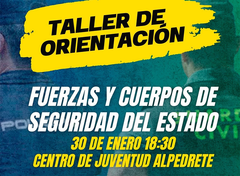 Alpedrete | Taller de orientación: acceso a las Fuerzas de Seguridad del Estado