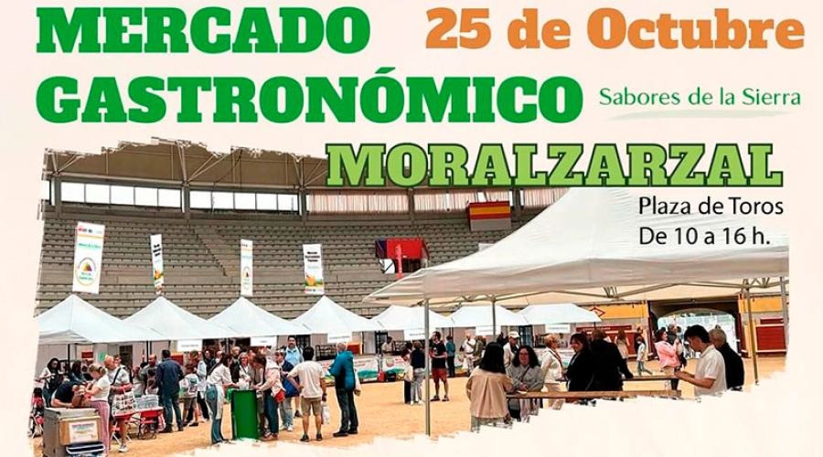 Moralzarzal | El mercado gastronómico Sabores de la Sierra te espera el 25 de octubre en Moralzarzal