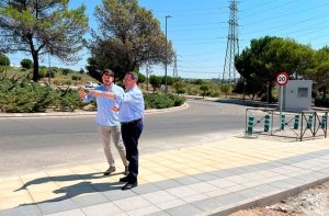 Villaviciosa de Odón | Finalizan las obras de mejora en el acceso a las urbanizaciones El Bosque y Monte de la Villa