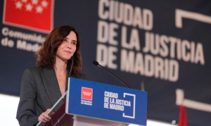 Díaz Ayuso en el inicio de las obras de la Ciudad de la Justicia de Madrid: “Esto es fruto del compromiso con el Estado de Derecho, la libertad y la Justicia”