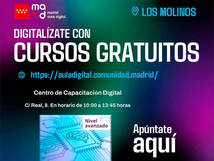 Los Molinos | Nuevo curso de formación digital gratuito «Introducción a la Inteligencia Artificial»