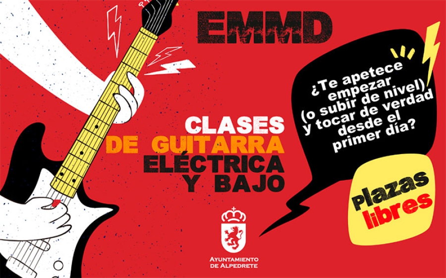 Alpedrete | Clases de guitarra eléctrica y bajo en la EMMD