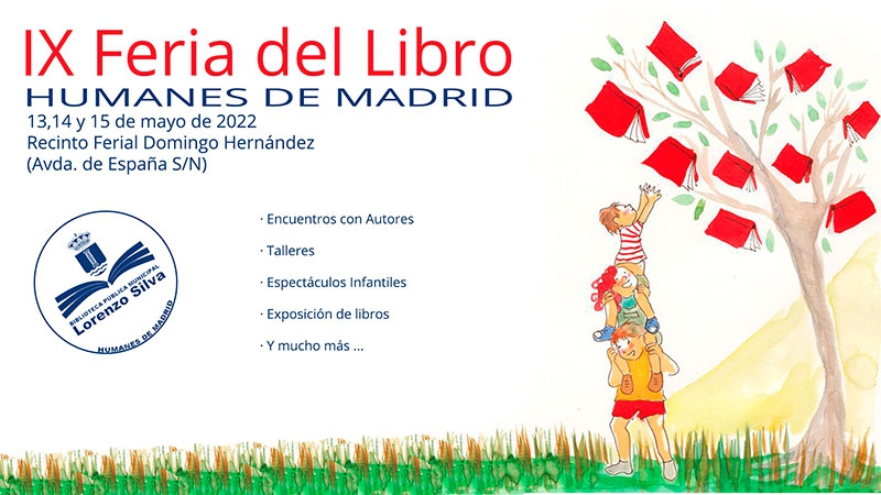 Humanes de Madrid  | Humanes celebra la IX Feria del libro en el recinto ferial Domingo Hernández