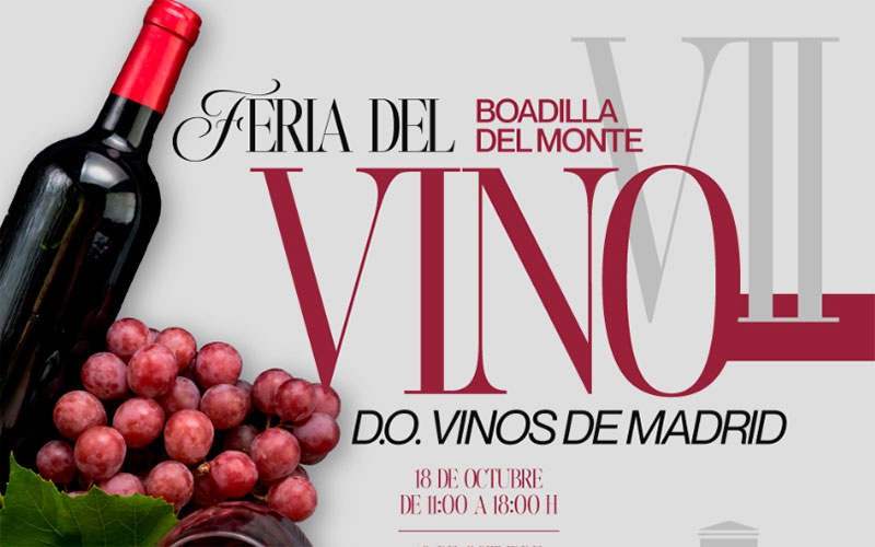 Boadilla del Monte | Boadilla celebrará una nueva edición de la Feria del Vino los días 18 y 19 de octubre
