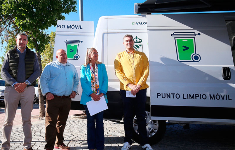 Collado Villalba | El Punto Limpio Móvil Collado Villalba recibe más de 19.000 visitas anuales por parte de los usuarios