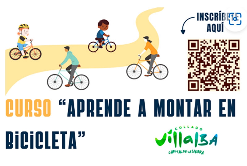 Collado Villalba | Curso gratuito para aprender a montar en bicicleta