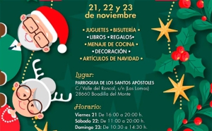 Boadilla del Monte | La Asociación Boadilla Solidaria organiza un rastrillo benéfico los días 21, 22 y 23 de noviembre