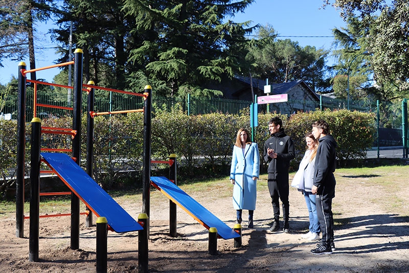 Galapagar | La Navata estrena parque renovado y recupera un espacio clave para el deporte