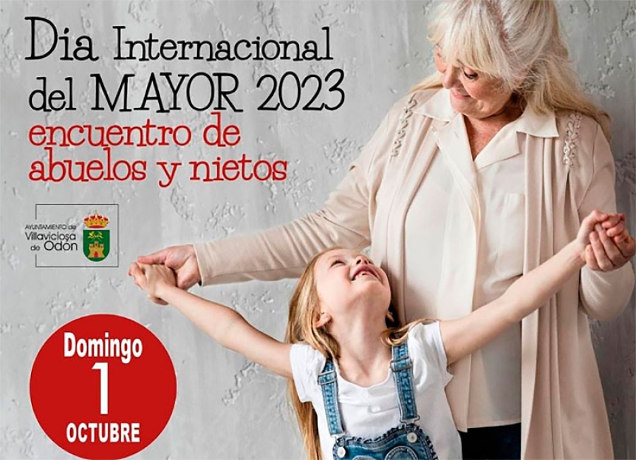 Villaviciosa de Odón | Encuentro entre abuelos y nietos para celebrar el Día Internacional del Mayor