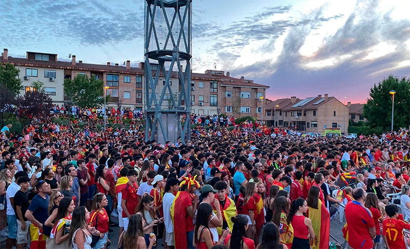 Villanueva del Pardillo | Villanueva del Pardillo dispondrá de una gran pantalla para apoyar a España en la final de la Eurocopa