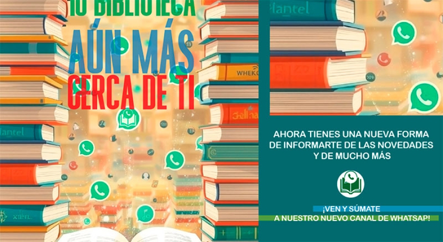 Alpedrete | La Biblioteca Municipal abre su nuevo canal de WhatsApp para estar más cerca de sus usuarios