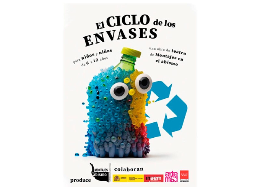 Collado Mediano | El Teatro Carlos Saura presenta el espectáculo infantil “El ciclo de los envases”