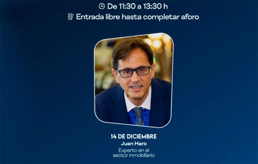 Boadilla del Monte | Espacio Finanzas finalizará el próximo sábado con la conferencia de Juan Haro, experto en el sector inmobiliario