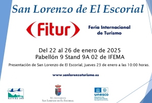 San Lorenzo de El Escorial | San Lorenzo de El Escorial participa un año más en la Feria Internacional de Turismo, FITUR