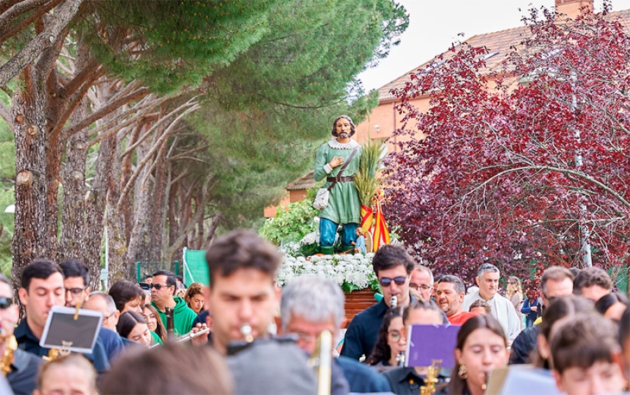 Villanueva de la Cañada | San Isidro reúne en La Baltasara a vecinos de todas las edades