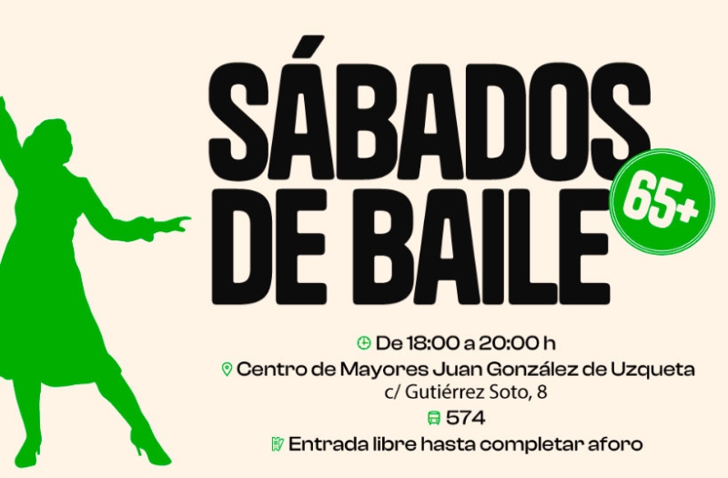 Boadilla del Monte | El Ayuntamiento ofrece nuevos Sábados de Baile para los vecinos de más de 65 años