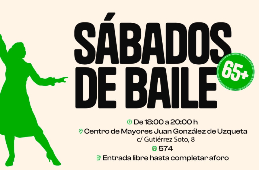 Boadilla del Monte | El Ayuntamiento ofrece nuevos Sábados de Baile para los vecinos de más de 65 años