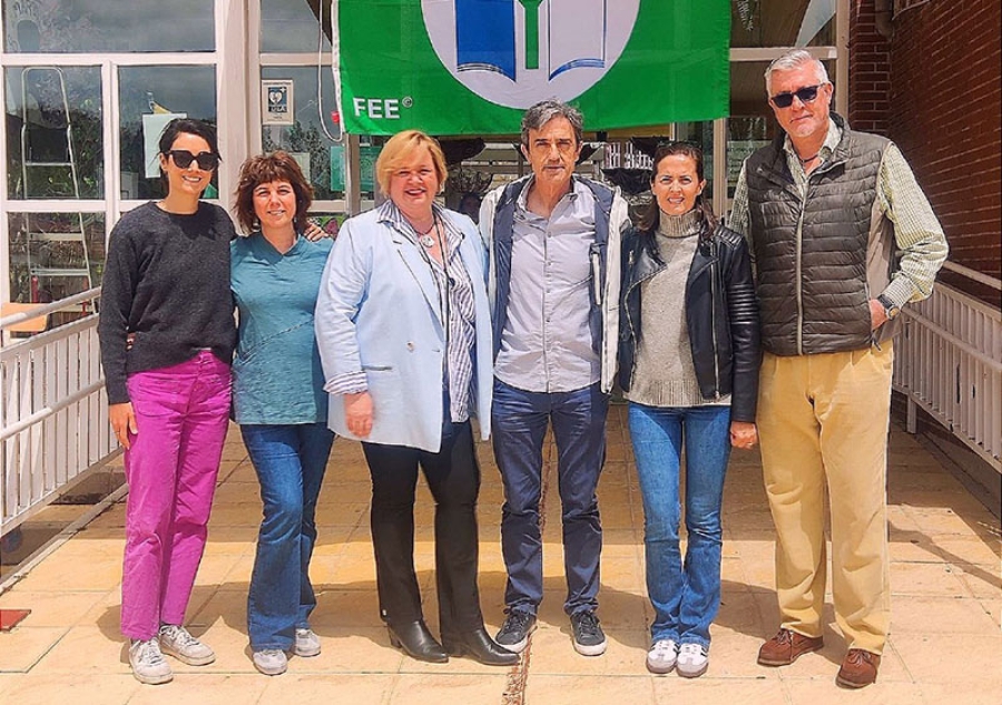 Collado Mediano | El CEIP Virgen de la Paz ya luce la Bandera Verde de Ecoescuela