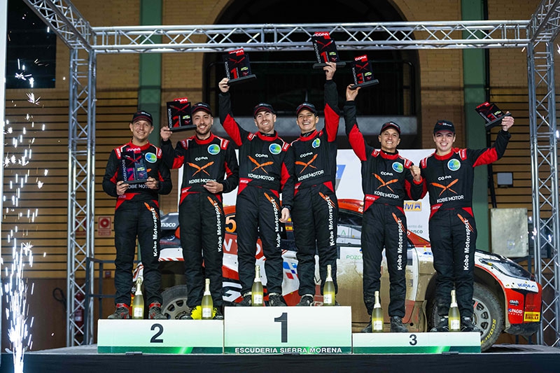 TOYOTA KOBE | Francisco Montes se corona a lo grande campeón de la Copa Kobe Motor 2024