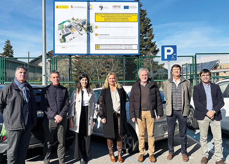 Torrelodones | Comienzan las obras para la rehabilitación energética del Polideportivo municipal