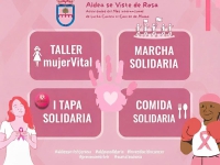 Aldea del Fresno | Aldea del Fresno se viste de rosa para unirse a la lucha contra el cáncer de mama