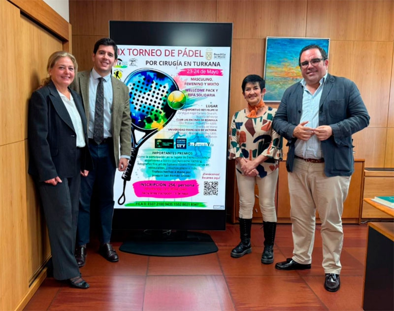 Boadilla del Monte | Boadilla acogerá el IX Torneo Benéfico de Pádel a favor de Cirugía en Turkana