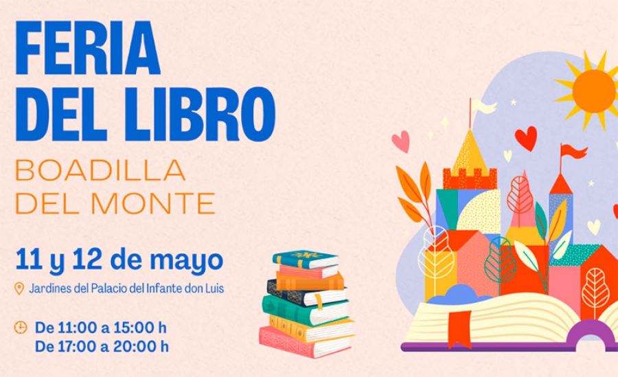 Boadilla del Monte | Boadilla celebrará su Feria del Libro en los jardines del Palacio los días 11 y 12 de mayo
