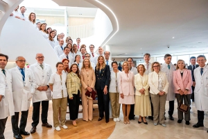 Pozuelo de Alarcón | La alcaldesa de Pozuelo acompañó a la Infanta Elena en la inauguración oficial del Hospital Memorial Publio Cordón