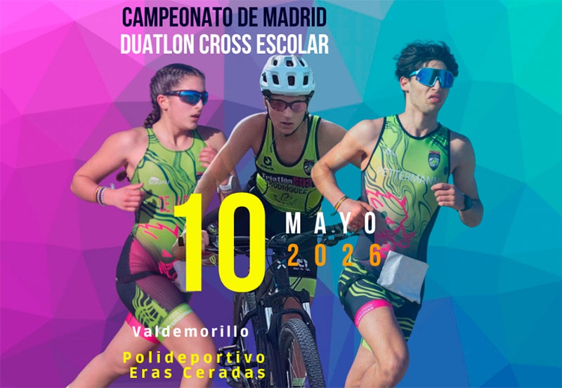 Valdemorillo | Campeonato de Madrid de Duatlón Cross Escolar 2026