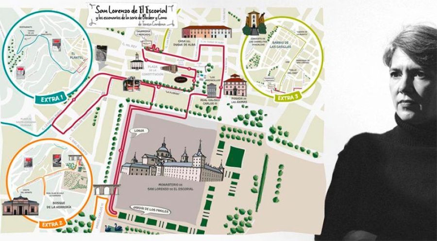 San Lorenzo de El Escorial | Ruta literaria en torno a los escenarios de las novelas policiacas de Teresa Cardona