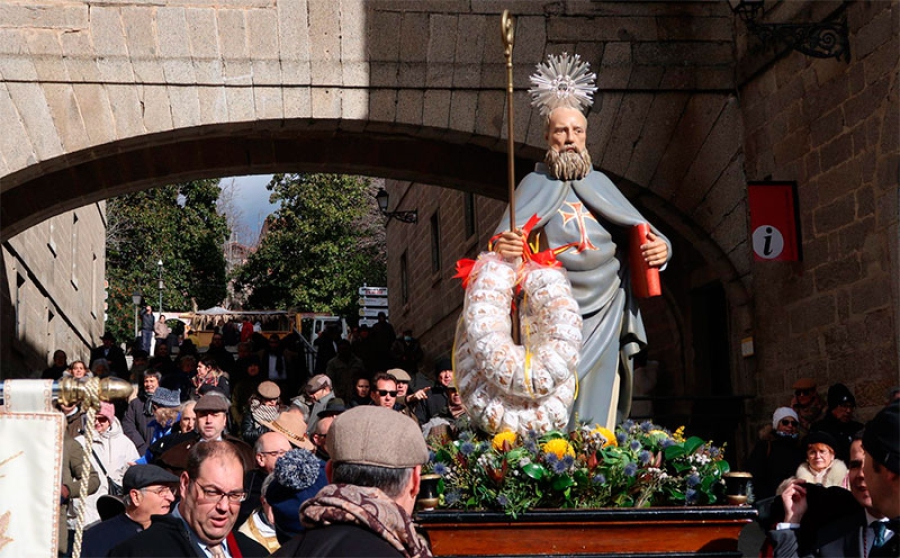 San Lorenzo de El Escorial | El viernes 17 se celebra San Antón, con su tradicional procesión a la ermita y bendición de los animales