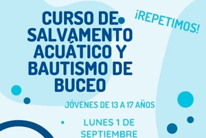Moralzarzal | Curso de Salvamento Acuático y Bautismo de Buceo con Juventud Moralzarzal