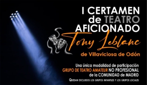 Villaviciosa de Odón | Villaviciosa de Odón convoca el I Certamen de Teatro Aficionado “Tony Leblanc”