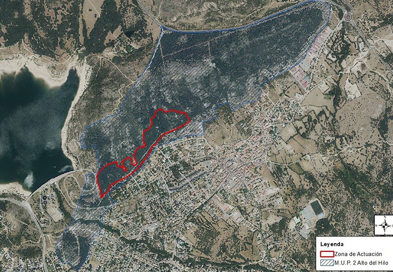 Becerril de la Sierra | Aviso a los vecinos de Becerril de la Sierra para no transitar por zona del “Alto del Hilo” por trabajos de mejora en esta área del monte