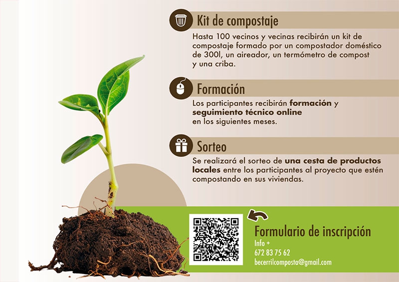 Becerril de la Sierra | Campaña &quot;Becerril Composta&quot;. 100 compostadores para los vecinos que reciclan